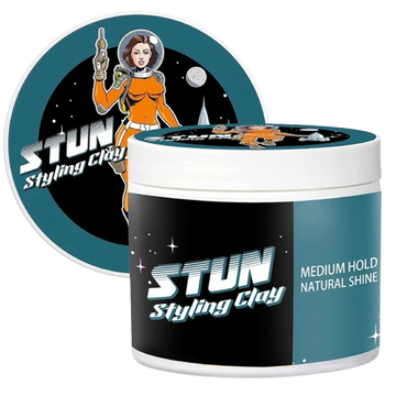 STUN Hair Clay Styling Product for Men – Medium Hold & Natural Finish - STUN