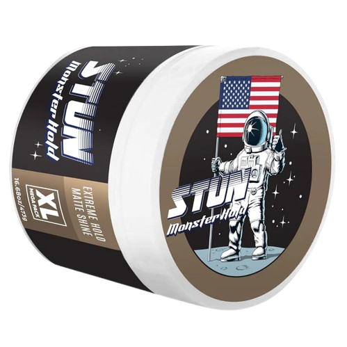 STUN Hair Monster Hold – Extreme Hold, Matte Finish for Men - STUN
