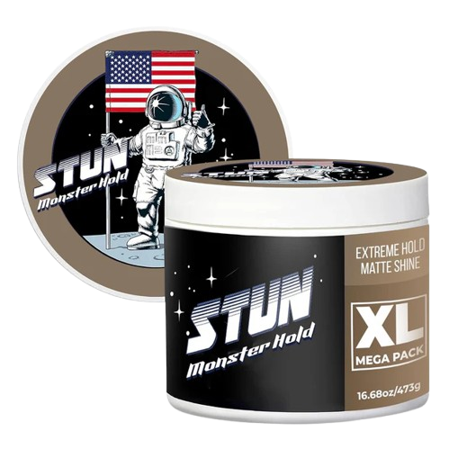 STUN Hair Monster Hold – Extreme Hold, Matte Finish for Men - STUN