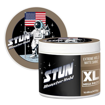 STUN Hair Monster Hold – Extreme Hold, Matte Finish for Men - STUN
